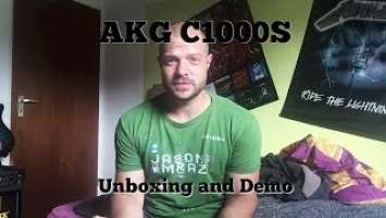 AKG C1000S - Quick Unboxing and Demo