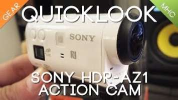 Quicklook of Sony's HDR-AZ1