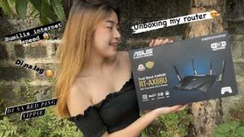 ASUS RT-AX88U ( Unboxing, how to set up, and test )