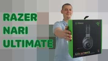 Распаковка игровых наушников Razer Nari Ultimate