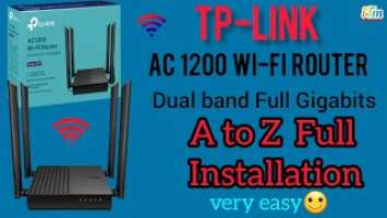 tp Link Archer C64 AC1200 Wireless MU-MIMO WiFi Router #acher c64 #tplink #router #internet #mahbuba