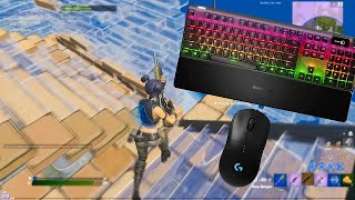 Steelseries Apex Pro TKL ASMR Fortnite Gameplay- Creative Warmup