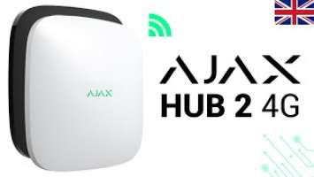 ✔️ Discover the new AJAX Hub 2 (4G) | Alarm System Central via SIM Card  [UNBOXING]