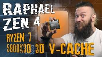 НОВЫЙ КОРОЛЬ ЦЕНТРАЛЬНЫХ ПРОЦЕССОРОВ - Ryzen 7 5800X3D с 3D V-Cache (Raphael Zen 4) анализ CES 2022