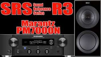 [SOUND REFERENCE SERIES] KEF R3 Bookshelf Speakers / Marantz PM7000N Integrated Amplifier