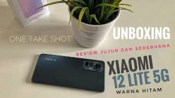 Unboxing plus Review Jujur smartphone Xiaomi 12 Lite Warna Hitam (Bahasa Indonesia) by ANDHIKATV