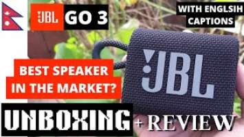 JBL GO 3 Speaker | Unboxing And Full Review | worth to buy? | GT