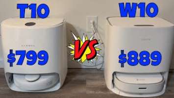 Dreame W10 -VS- Narwal T10 Robot Vacuums & self cleaning Mops - Which one is better for you?