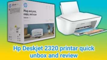 Hp deskjet 2320/2710/2721/2720 printer quick unboxing and review 2022.Hp 2320 printar unboxing 2022.