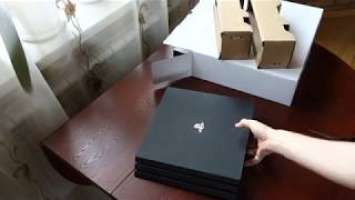 Unboxing(Распаковка): Sony Playstation 4 PRO.