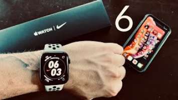 Купил Apple Watch series 6 NIKE 44mm РАСПАКОВКА