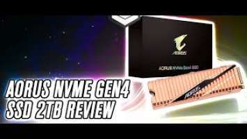 GIGABYTE AORUS NVMe Gen4 SSD 2TB Review.