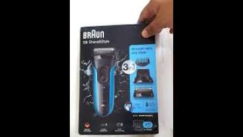 Unboxing video - Braun Series 3 3010BT Electric Shaver