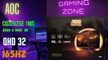 Gaming Monitor AOC CQ32G2SE Обзор Монитор