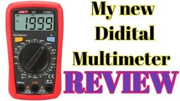 My New Digital Multimeter Review | UNIT-T® Model UT33B+