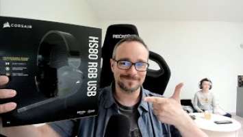 Corsair HS80 RGB USB : Test d'un Micro-Casque Filaire PC et PlayStation Dolby 7.1 ! Un must ?