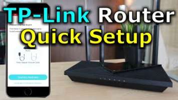 TP-Link Router quick setup step by step |  Archer AX55  AX3000 WIFI6