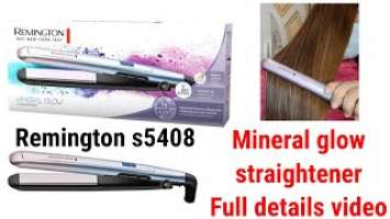 Best Remington hair straightener/Mineral glow straightener s5408