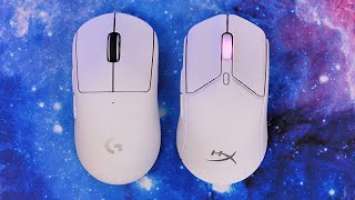 Logitech G Pro X Superlight Vs HyperX Pulsefire Haste 2 wireless