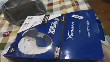 Unboxing HyperX cloud stinger core wireless (white)