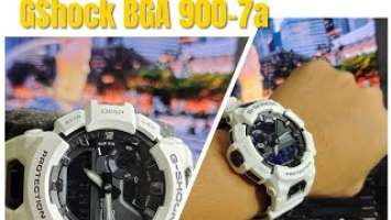 GShock BGA 900 - 7A white unboxing