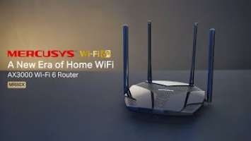 Mercusys MR80X AX3000 Dual-Band Wi-Fi 6 Router