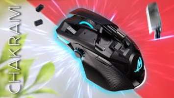 ASUS ROG Chakram Mouse Review - The FEATURE PACKED Beast!