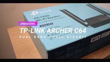 TP-LINK C64 WIFI ROUTER UNBOXING #TPLINK #tplinkwifirouter