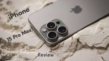   ? : Apple iPhone 15 Pro Max Long Term Review