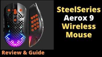 SteelSeries Aerox 9 Wireless Mouse Review [2023]