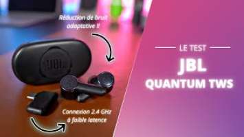 JBL QUANTUM TWS : Juste bluffant !! Ne passez pas à côté de ces écouteurs dédiés au Gaming !