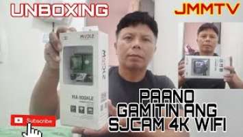 PAANO GAMITIN ANG SJCAM 4000WIFI AIR ACTION CAMERA |UNBOXING | @JMMTV10