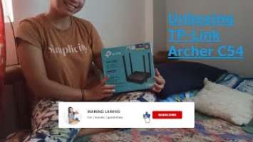 Unboxing: TP Link Archer C54 | AC1200 Dual Band Wi-Fi Router