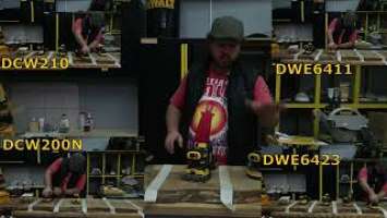 Шлифмашины DEWALT аккумуляторные DCW200 и DCW210, а также  сетевые DWE6411 и DWE6423.