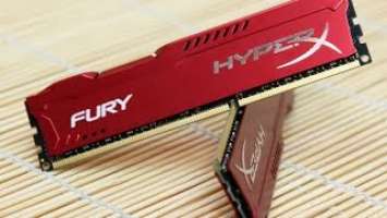 Обзор Kingston HyperX Fury (HX318C10F*K2/16)