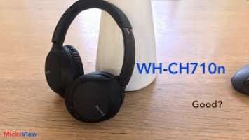 Sony WH-CH710n bluetooth noise cancelling headphones : reasonable