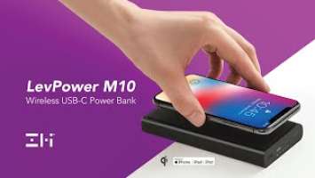 ZMI LevPowerM10 Qi & MFi Certified USB-C Power Bank