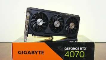 Unboxed: Gigabyte GeForce RTX 4070 WINDFORCE OC 12G