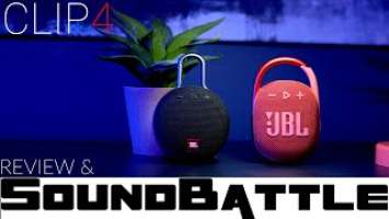 JBL CLIP 4 Review And Compared To Clip 3 | Sound Battle | I guess its a step forward