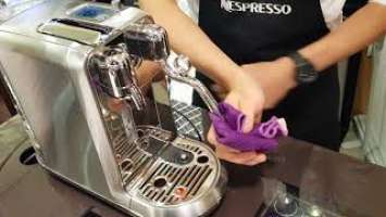 Nespresso Creatista Plus頂級咖啡機--完整製作咖啡流程1