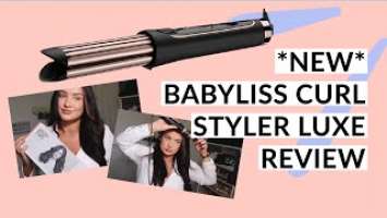 BaByliss Curl Styler Luxe Review/ How To Use | Beginner Friendly Curler | Emily Lucy Rajch