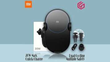 Xiaomi Mi Wireless Car Charger 20W Fast Charging - Model WCJ02ZM - Black