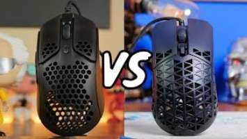 Asus TUF Gaming M4 AIR vs HyperX Pulsefire Haste - understated lightweight gaming mice