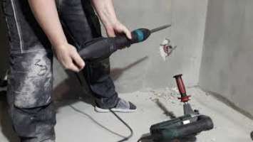 перфоратор метабо metabo khe 5-40  и отбойник макита Makita HM0870C (сравнение)