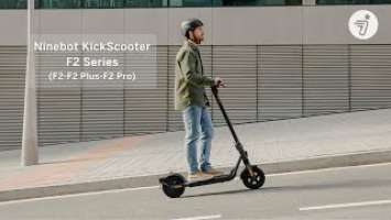 Ninebot KickScooter F2 Series Power by Segway (F2-F2 Plus-F2 Pro)