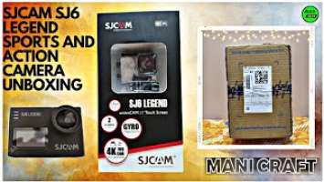 sjcam sj6 legend sports and action camera unboxing video //MANI CRAFT//