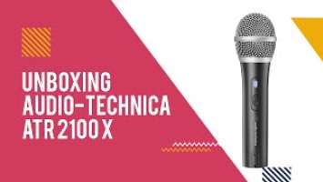 Unboxing Audio-Technica ATR2100x USB (O que tem na caixa)