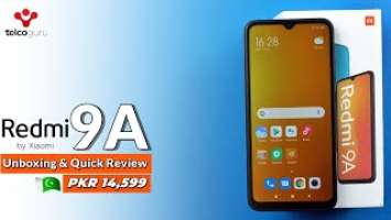 Xiaomi Redmi 9A Unboxing in Pakistan & Quick Review