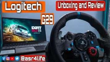 Logitech G29 Driving Force Racing wheel | Unboxing | Setup | Review. Does it work like real life ???