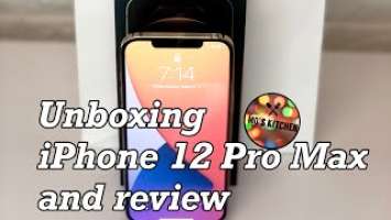 unboxing iPhone 12 Pro Max and Review